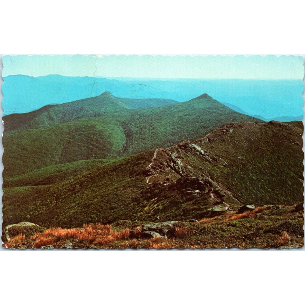 Postcard Franconia Ridge Trail Appalachian Trail Mount Liberty & Flume